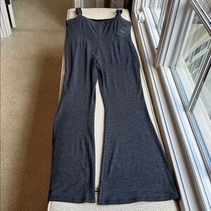 NWT Fabletics Charcoal Gray Heatherflex Kick Flare Jumpsuit Activewear size 2X